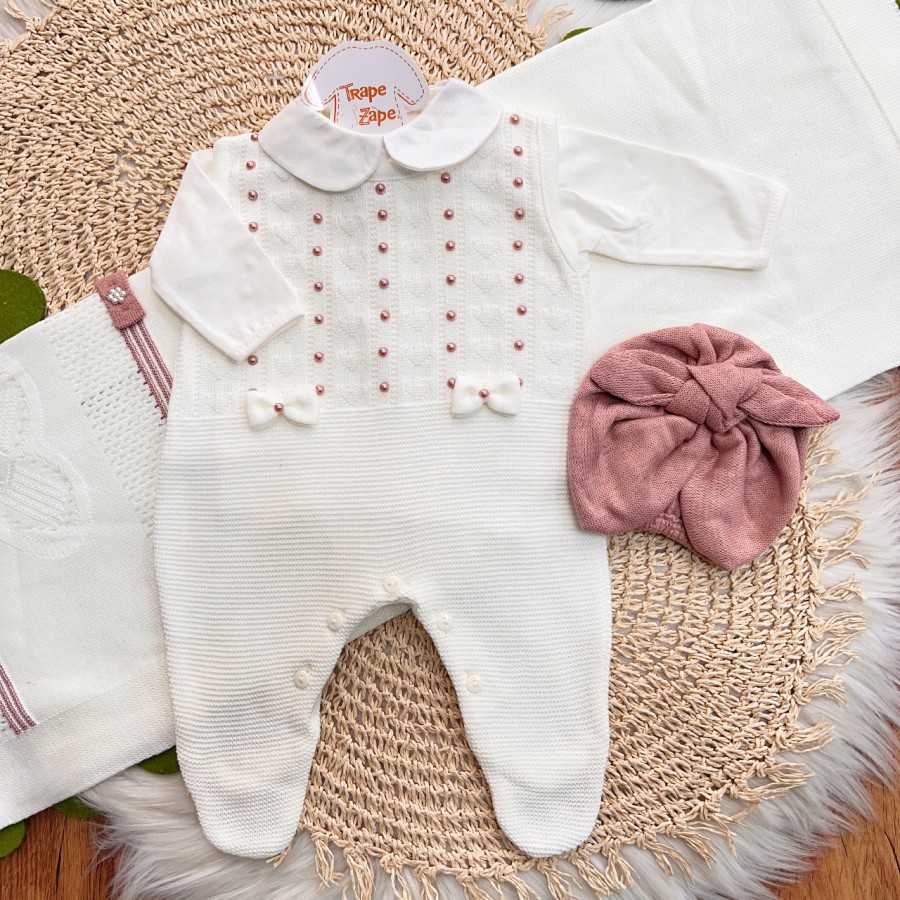  Saída de maternidade Carmem Off com rose